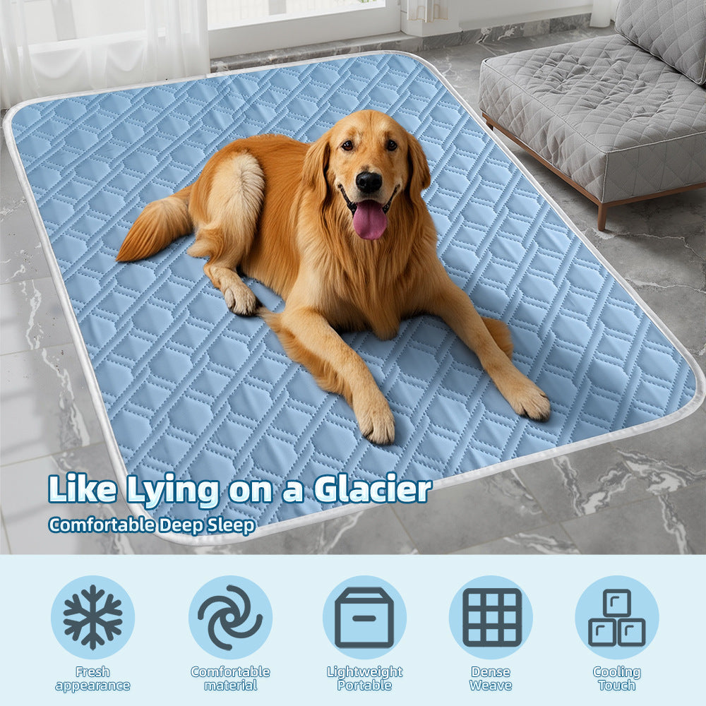 Cool silk dog bed